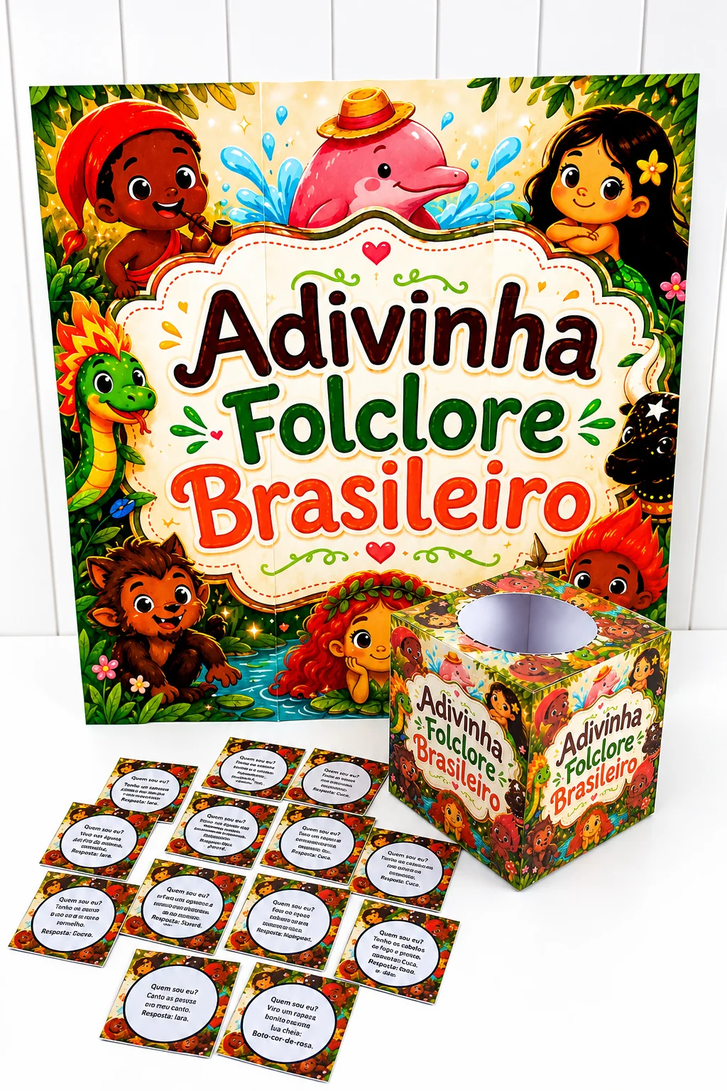 Adivinha Folclore Brasileiro – Material Pedagógico — capa do material