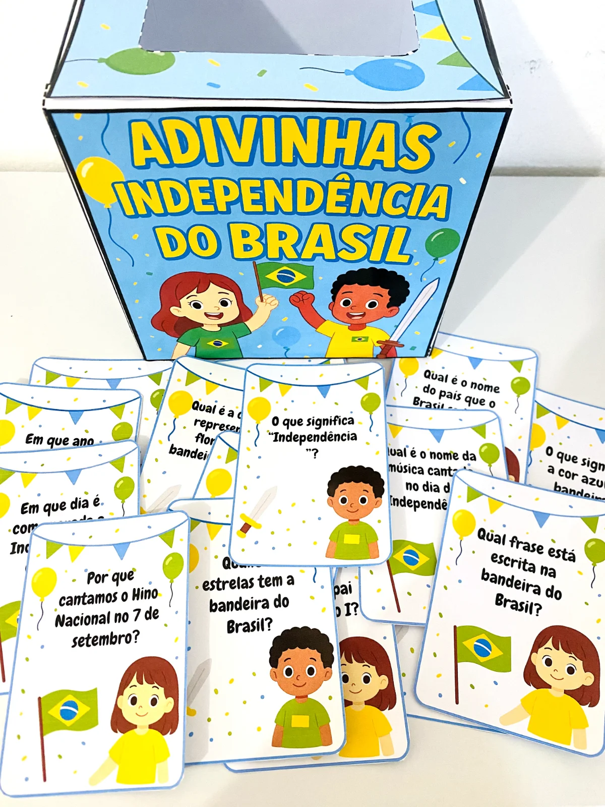 Adivinhas da Independência do Brasil para ensino fundamental — amostra 2: ✨*Advinhas da Independência*🇧🇷 🎉 Desperte a…