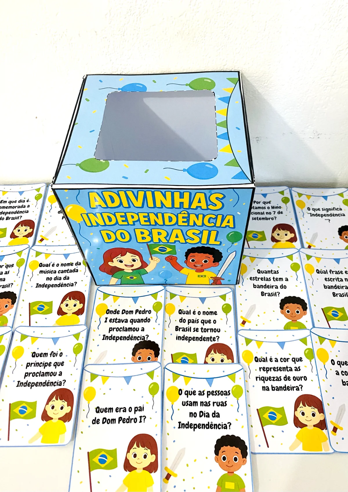 Adivinhas da Independência do Brasil para ensino fundamental — amostra 4: ✨*Advinhas da Independência*🇧🇷 🎉 Desperte a…