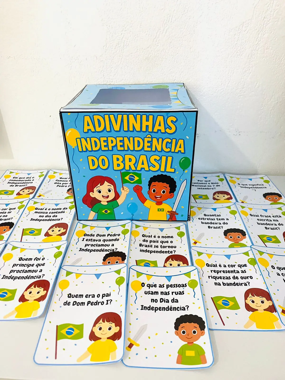 Adivinhas da Independência – Material Pedagógico — capa do material