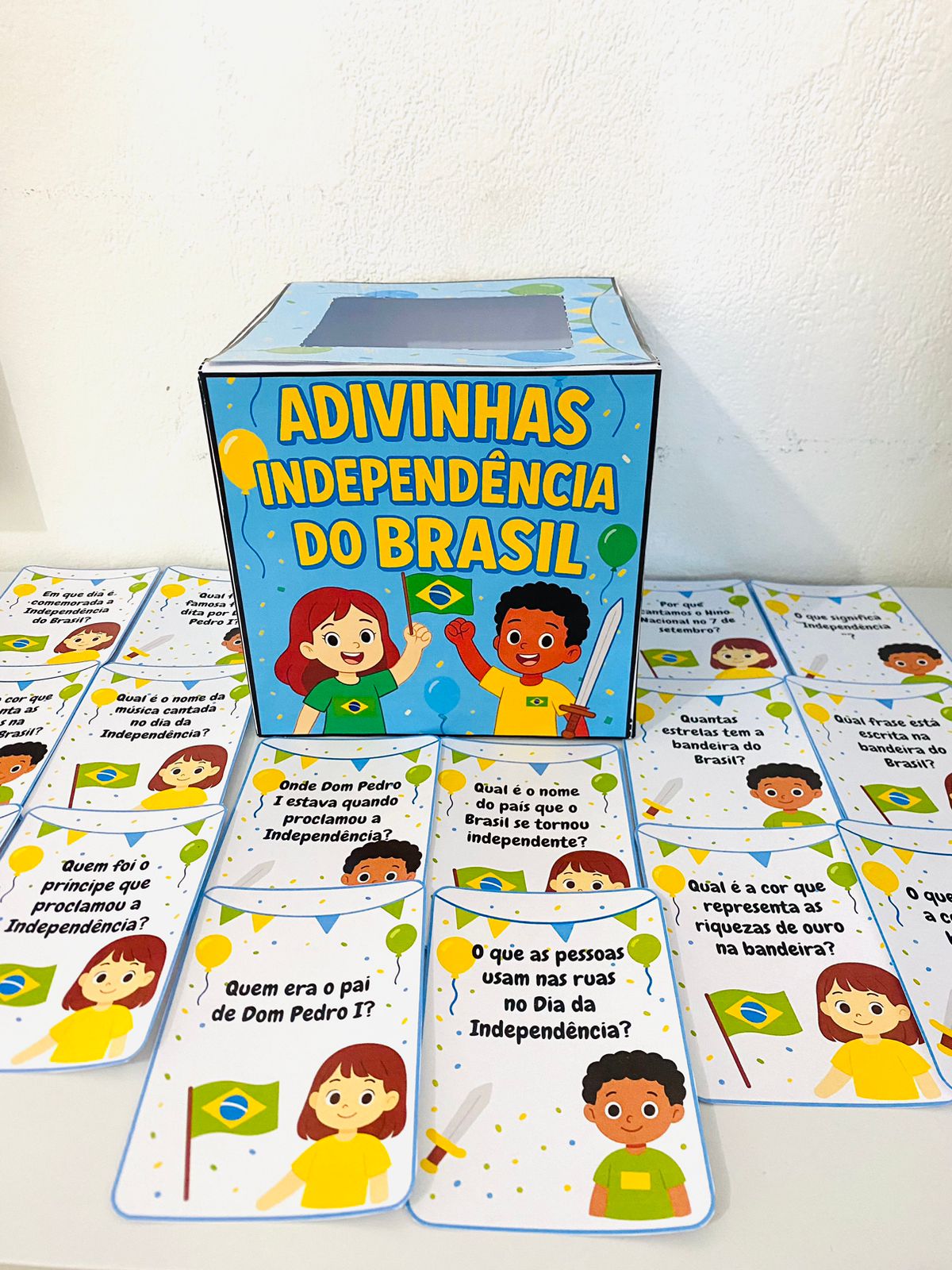 Adivinhas da independência semana da pátria – PDF para Imprimir — Datas comemorativas para Todas as séries: ADIVINHAS DA…