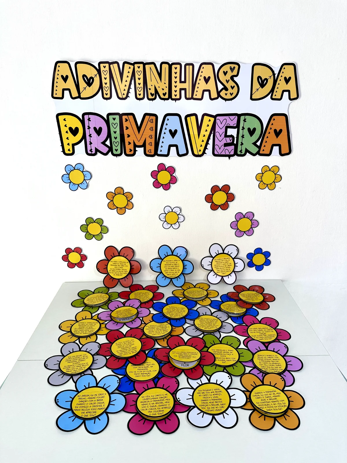 Adivinhas da Primavera para educação infantil — amostra 2: Recurso Adivinhas da Primavera para trabalhar esse conteúdo com…