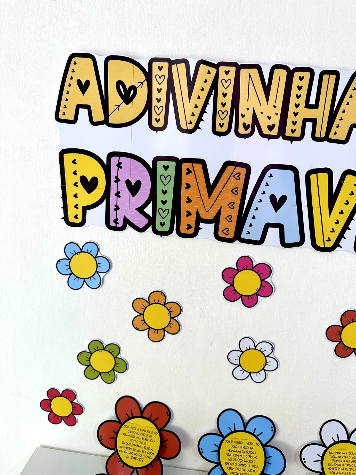 Adivinhas da Primavera para educação infantil — amostra 3: Recurso Adivinhas da Primavera para trabalhar esse conteúdo com…