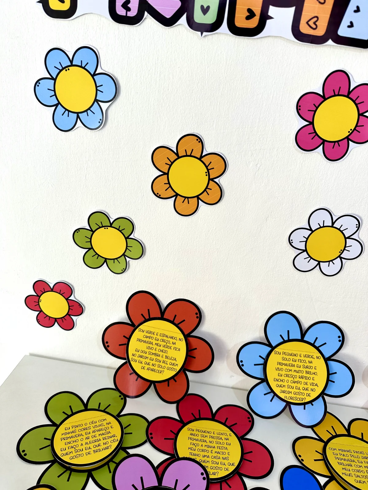Adivinhas da Primavera para educação infantil — amostra 4: Recurso Adivinhas da Primavera para trabalhar esse conteúdo com…