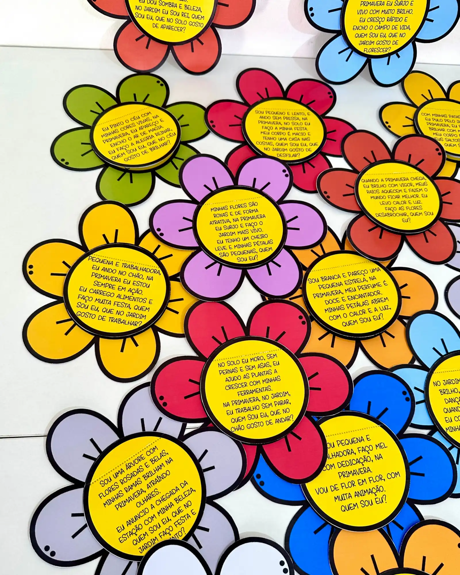 Adivinhas da Primavera – PDF para Imprimir — amostra 3: Leve a magia da primavera para a sala de aula com um recurso…