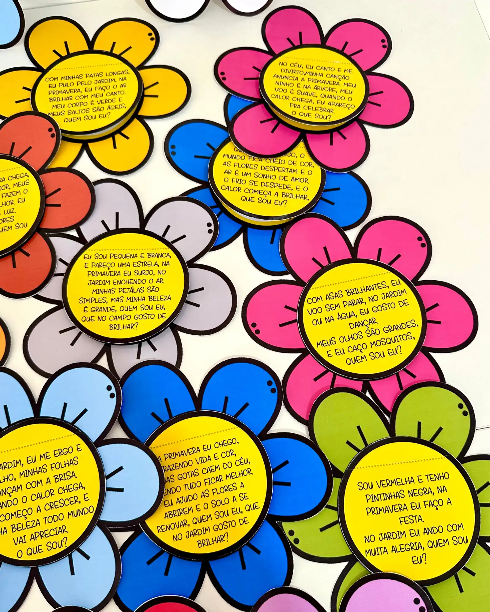 Adivinhas da Primavera – Recurso Interativo para Educação Infantil — amostra 1: Recurso pedagógico Adivinhas da Primavera ,…