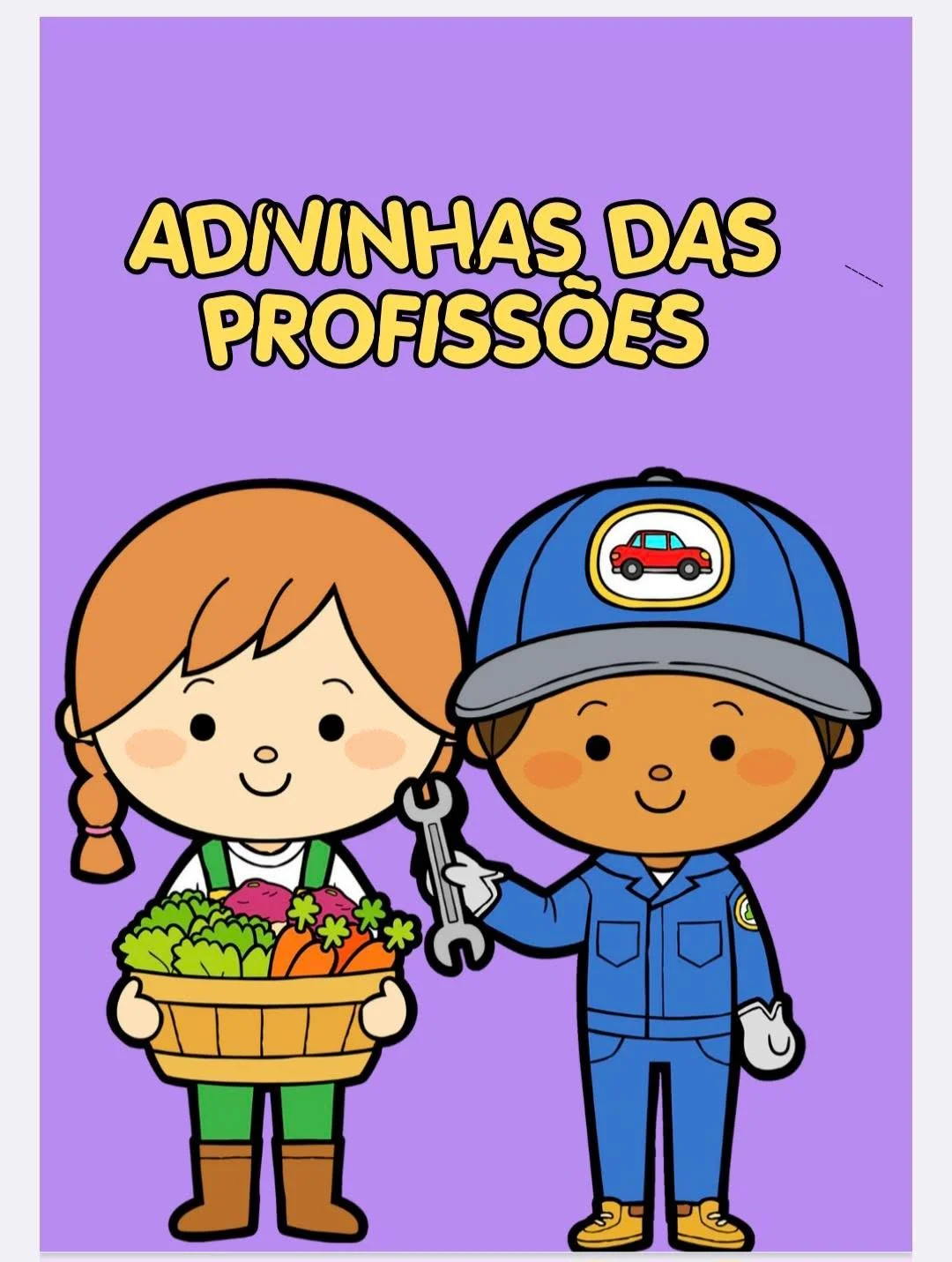 Adivinhas das Profissões 👩🚒👨 — Alfabetização para Educação Infantil: Quer trabalhar as profissões de forma lúdica