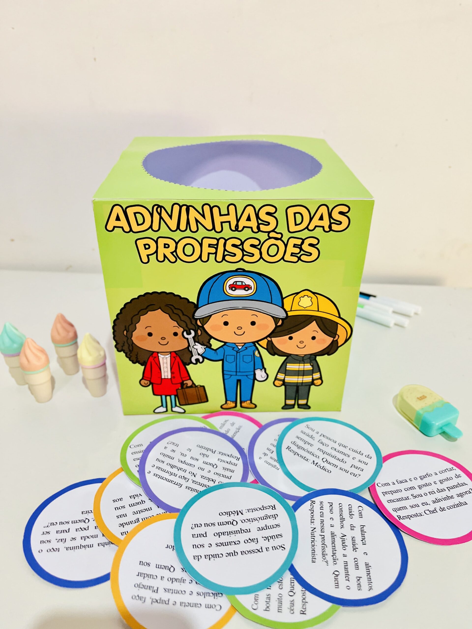 Adivinhas das profissões – Material Pedagógico — Atividades para Todas as séries: Adivinhas das Profissões