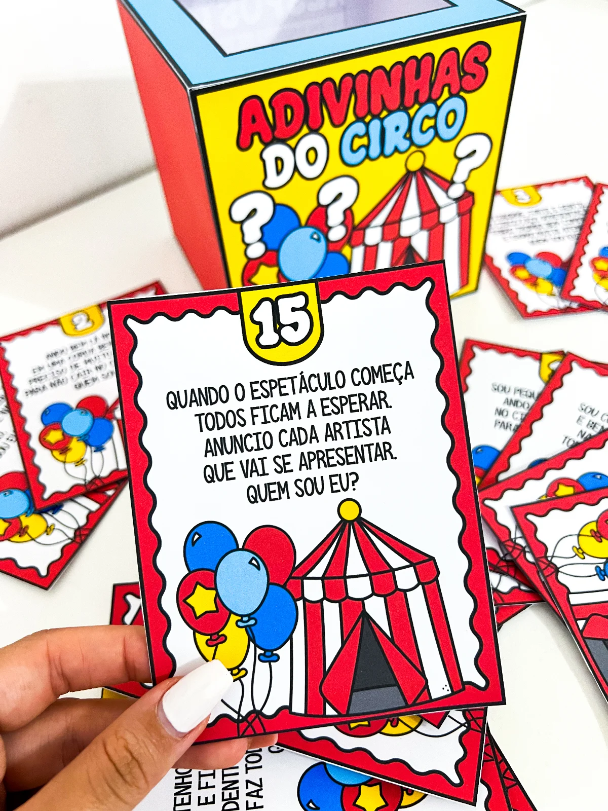 Adivinhas do circo atividade educação infantil jogo pedagógico tema circo PDF para imprimir — amostra 4: Recurso pedagógico… Adivinhas do circo atividade educação infantil jogo pedagógico tema circo PDF para imprimir — amostra 4: Recurso pedagógico…