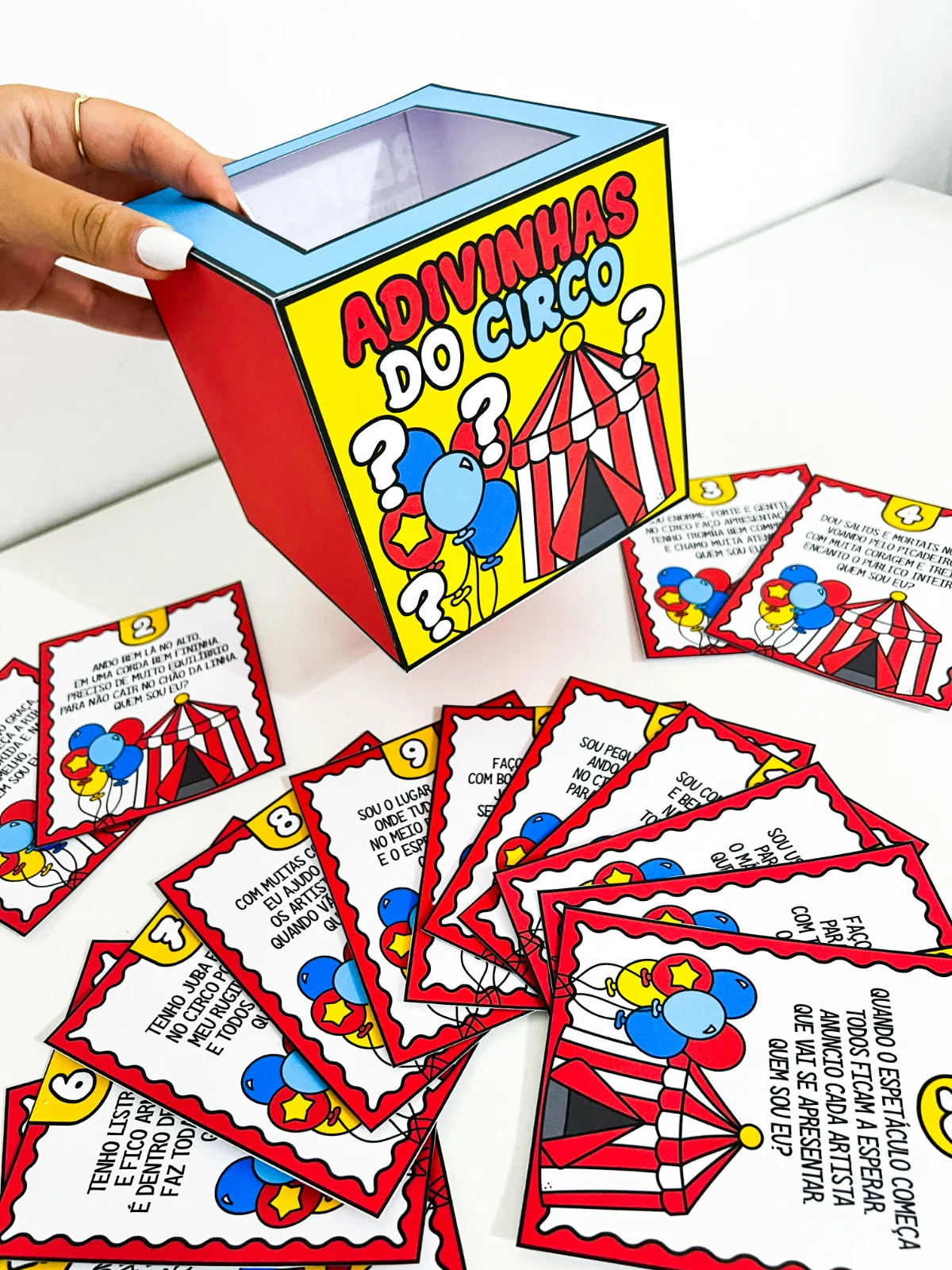 Adivinhas do Circo – Material Pedagógico — capa do material