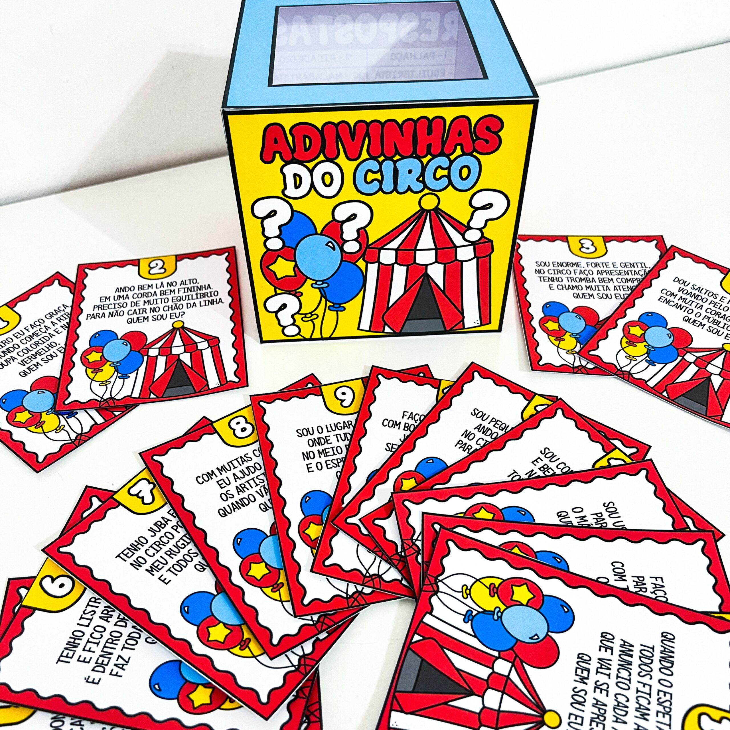 Adivinhas do circo – PDF para Imprimir — Jogos pedagógicos para Todas as séries: Recurso pedagógico divertido para…