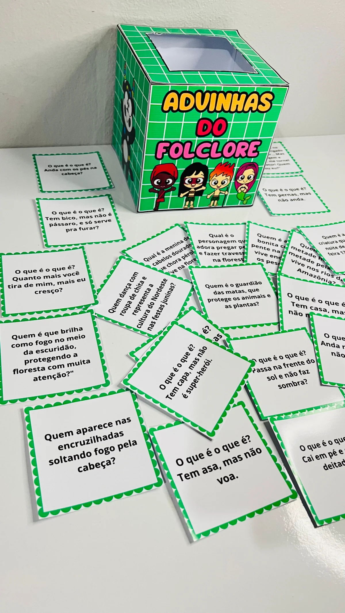 🎭 Adivinhas do Folclore - ALFABETIZAÇÃO INICIAL — amostra 3: 💫Que tal brincar, aprender e despertar a curiosidade das…