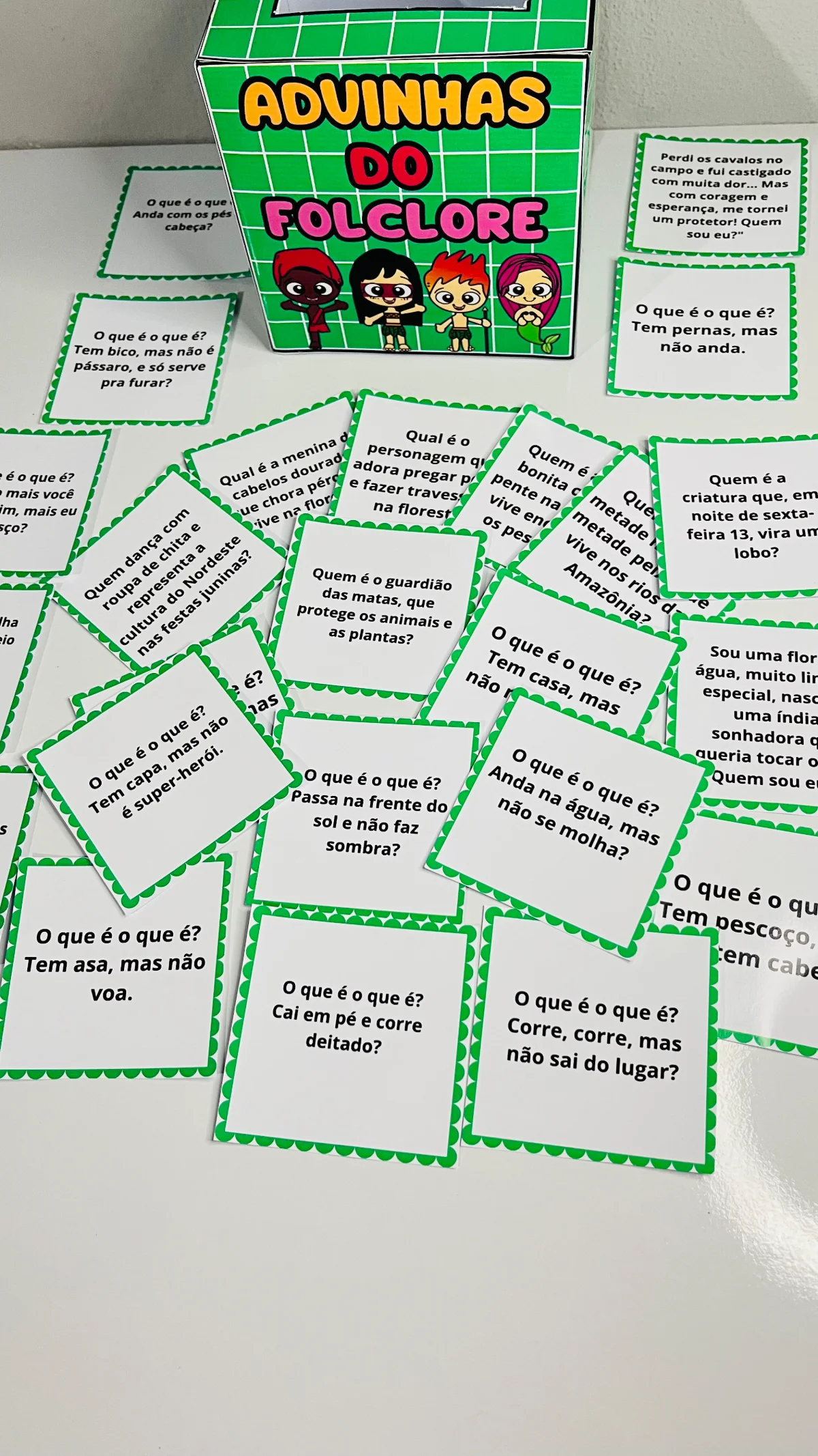 🎭 Adivinhas do Folclore - ALFABETIZAÇÃO INICIAL — amostra 4: 💫Que tal brincar, aprender e despertar a curiosidade das…