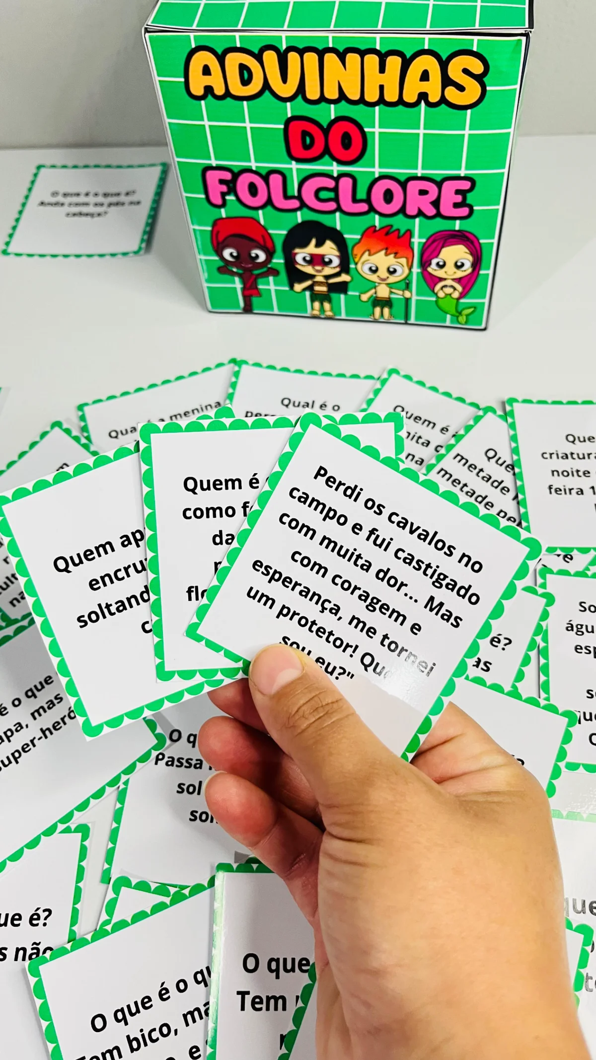 Adivinhas do Folclore – Material Pedagógico — amostra 6: Adivinhas do Folclore - Que tal brincar, aprender e despertar a…