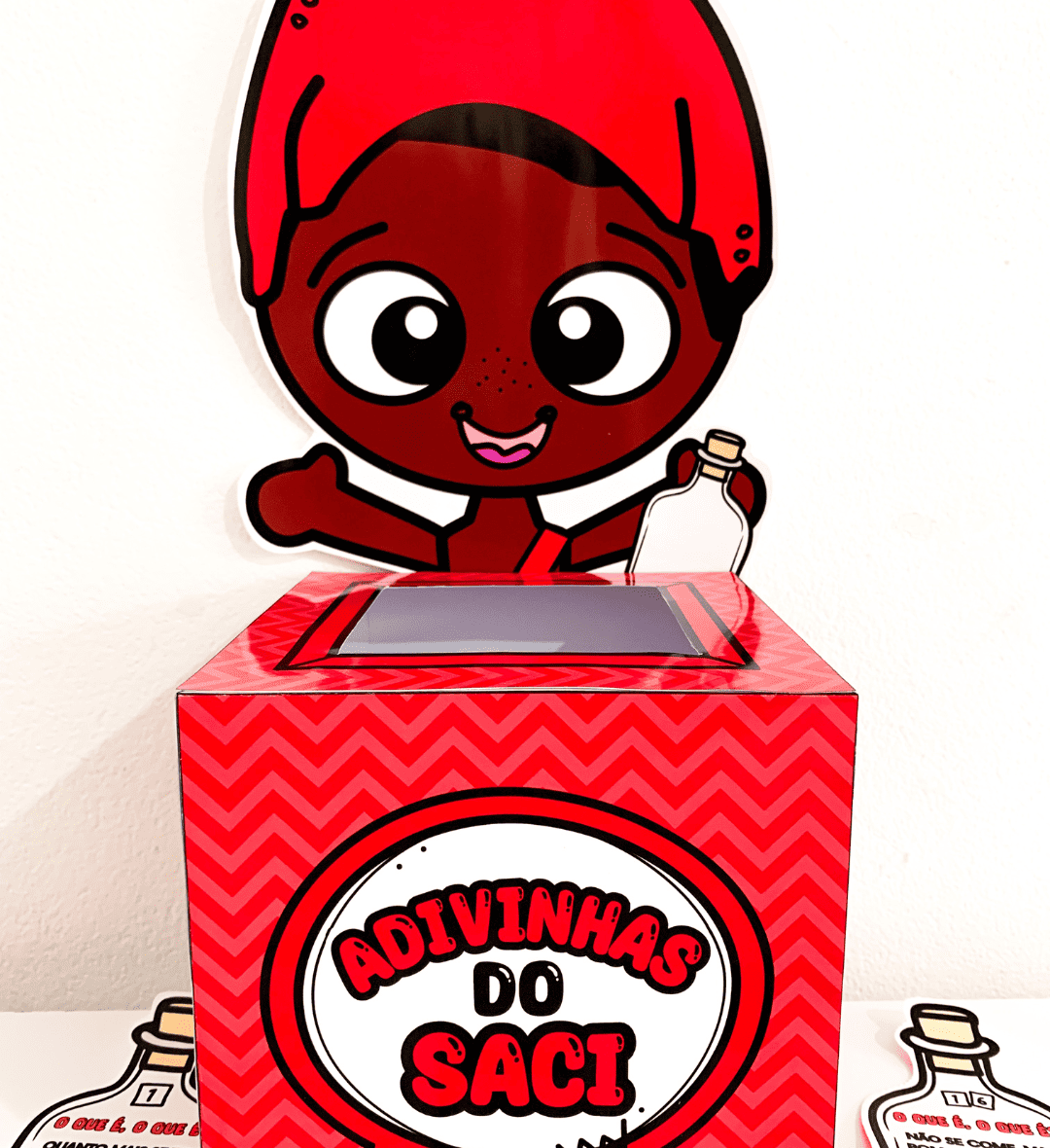 Adivinhas do Saci: 30 desafios em PDF com caixinha para montar — amostra 1: Adivinhas do Saci para explorar o folclore em…