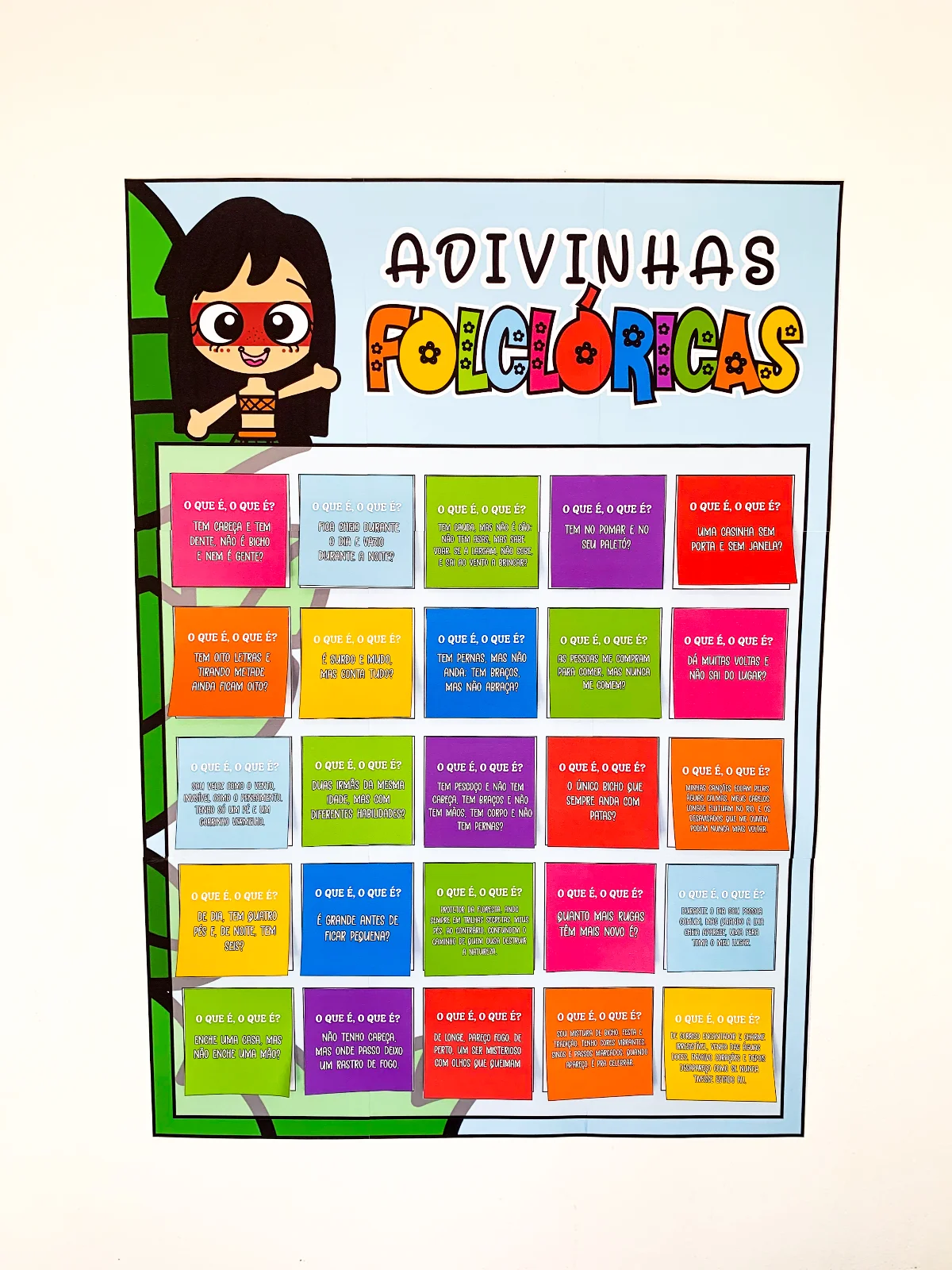 Adivinhas Folclóricas – PDF para Imprimir — capa do material