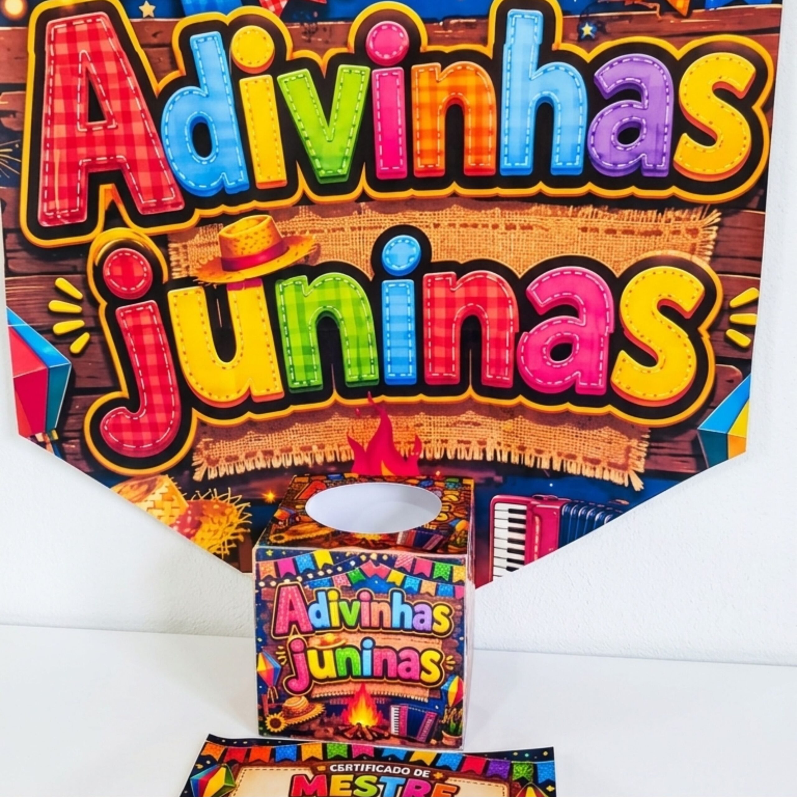 Adivinhas juninas – PDF para Imprimir — Datas comemorativas para Todas as séries: UM RECURSO LÚDICO E DIVERTIDO PARA…