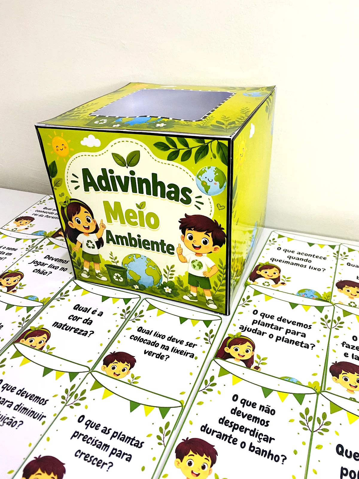 Adivinhas Meio Ambiente para Imprimir | Atividade Educativa Infantil — amostra 2: 🌱 Adivinhas Meio Ambiente 🌎♻️ Aprender…