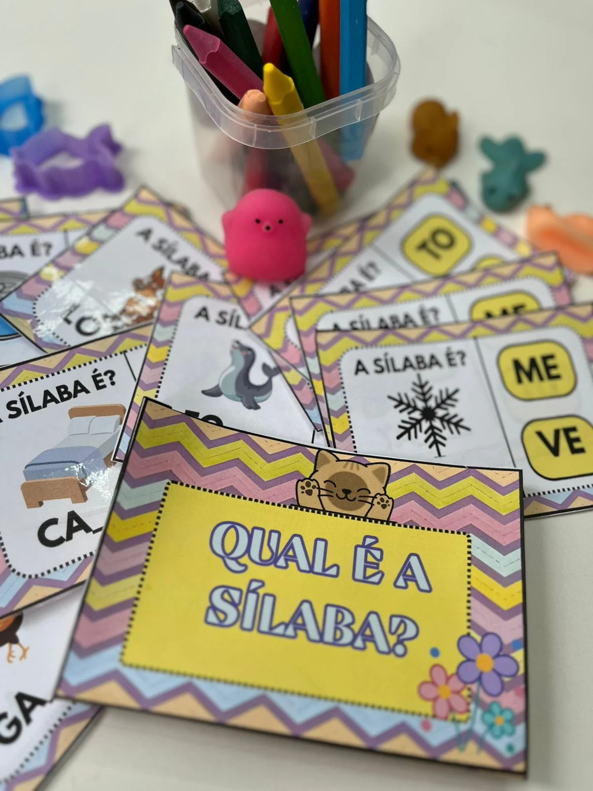Adivinhe a Sílaba – Atividades para Imprimir — capa do material