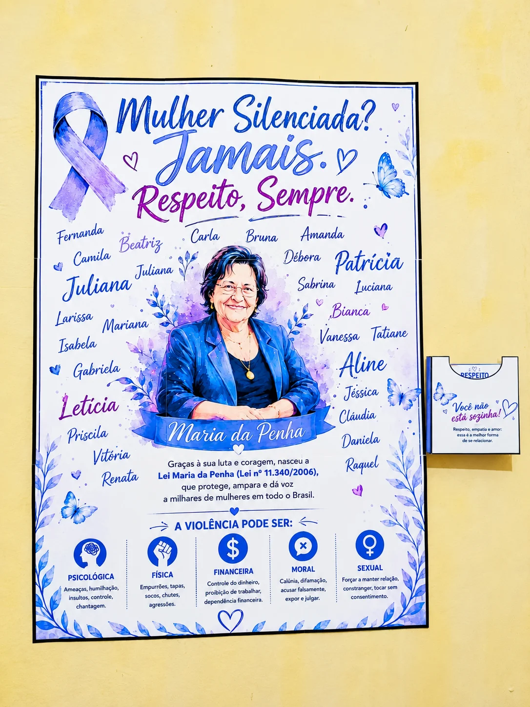 Agosto Lilás | Lei Maria da Penha: Informação e Conscientização — amostra 2: Um recurso educativo desenvolvido para…