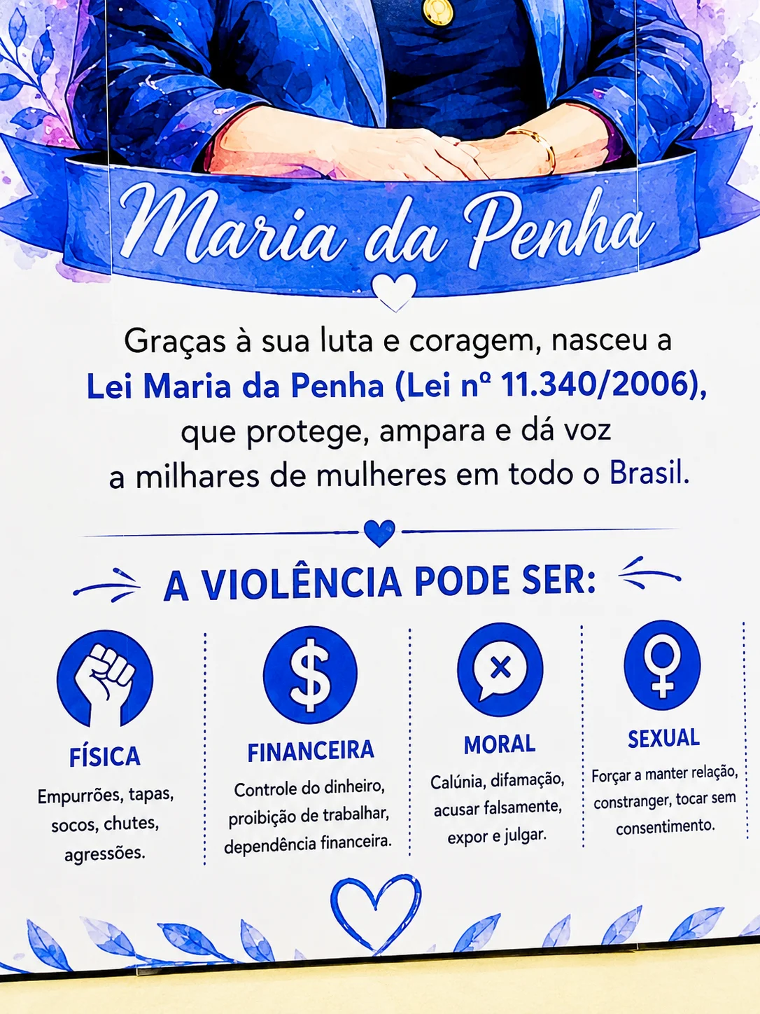 Agosto Lilás | Lei Maria da Penha: Informação e Conscientização — amostra 3: Um recurso educativo desenvolvido para…