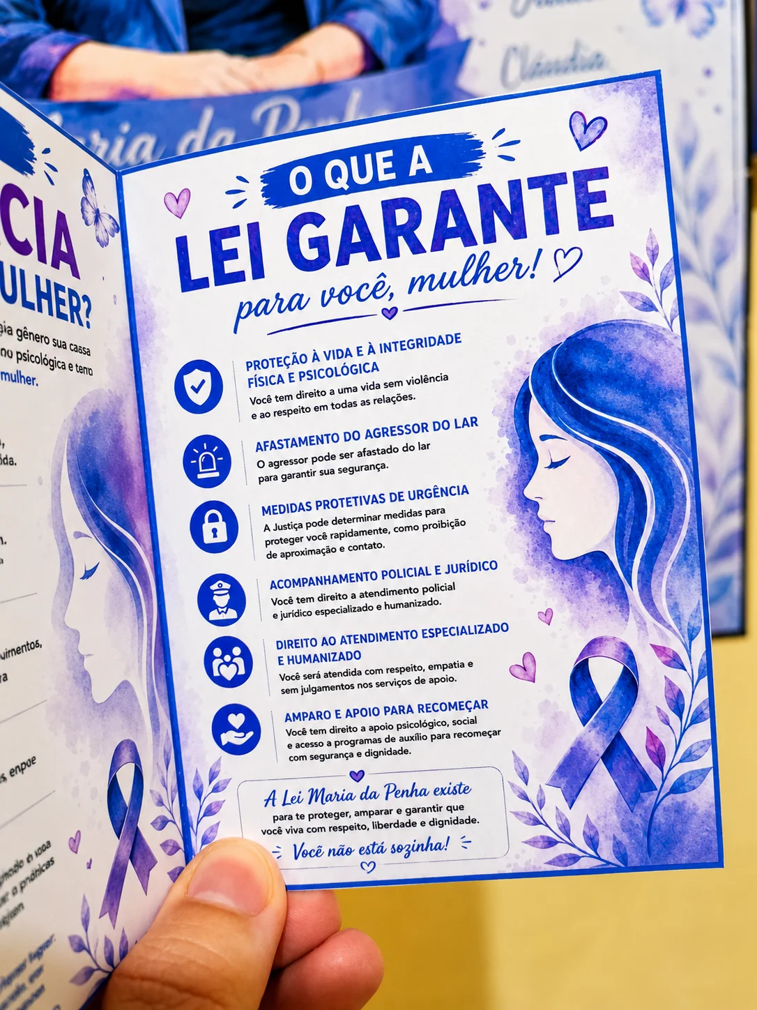Agosto Lilás | Lei Maria da Penha: Informação e Conscientização — amostra 6: Um recurso educativo desenvolvido para…