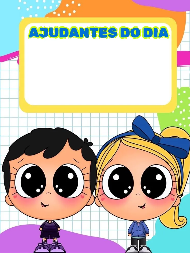 Ajudantes do dia para imprimir – identificação da rotina escolar — Outros para Todas as séries: Material em PDF com a…