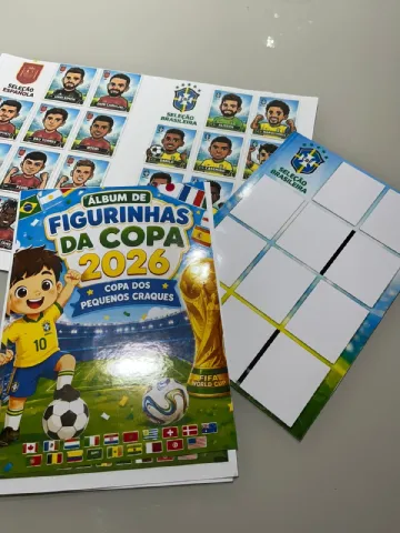 Album Copa Do Mundo Pequenos Craques — amostra 3: Aprendizagem divertida do infantil ao 5 ano