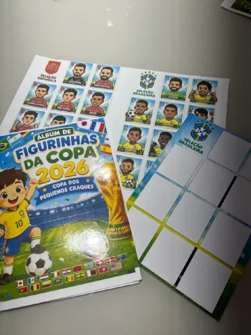 Album Copa Do Mundo Pequenos Craques — amostra 4: Aprendizagem divertida do infantil ao 5 ano