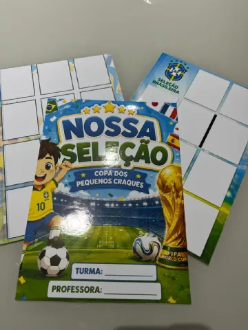 Album Copa Do Mundo Pequenos Craques — capa do material