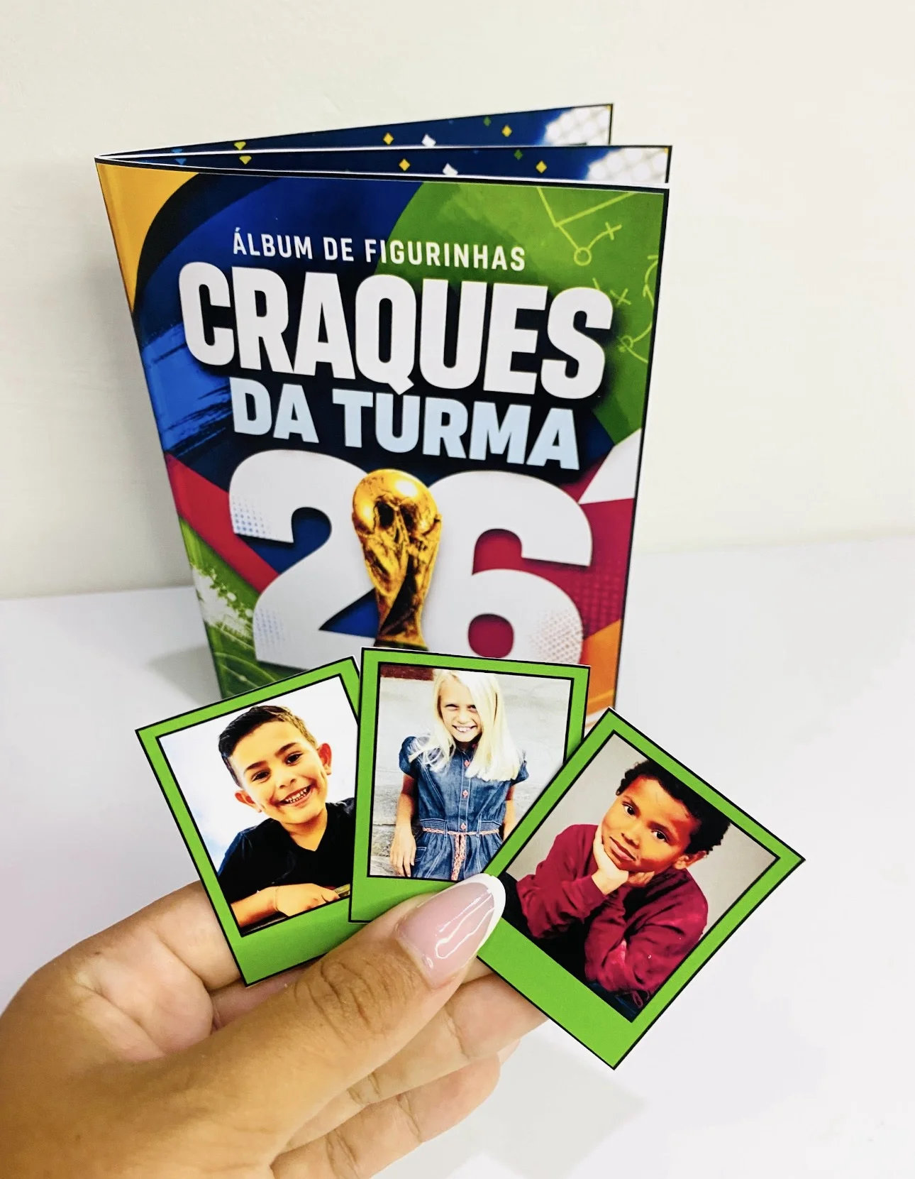 Álbum de figurinhas Craques da turma — amostra 1: ⚽📚 Álbum de Figurinhas “Craques da Turma 2026” 📚⚽ Transforme sua turma…