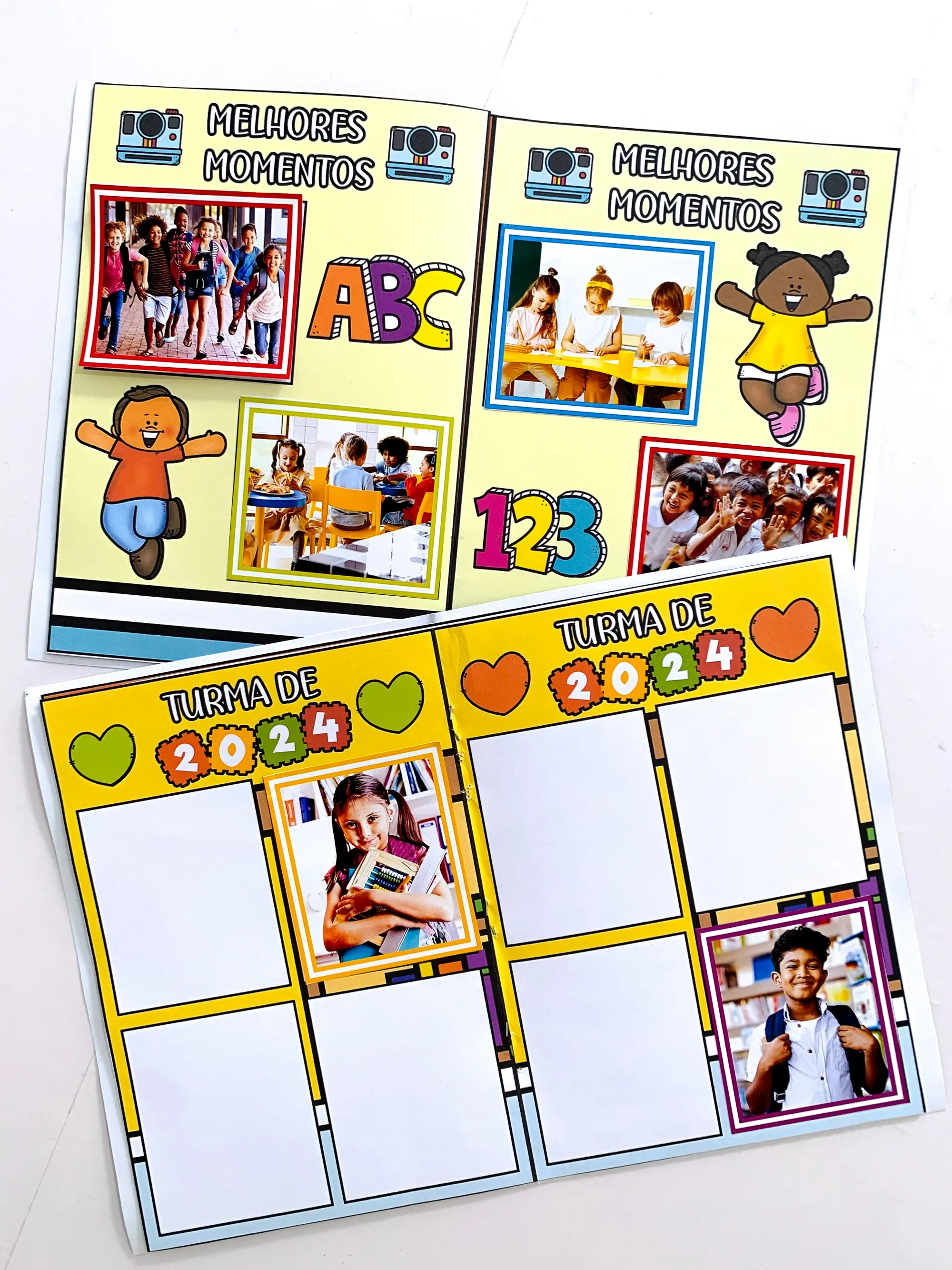 Álbum de Figurinhas Educação Infantil e Anos Iniciais — amostra 4: Um material cheio de carinho e significado para celebrar… Álbum de Figurinhas Educação Infantil e Anos Iniciais — amostra 4: Um material cheio de carinho e significado para celebrar…