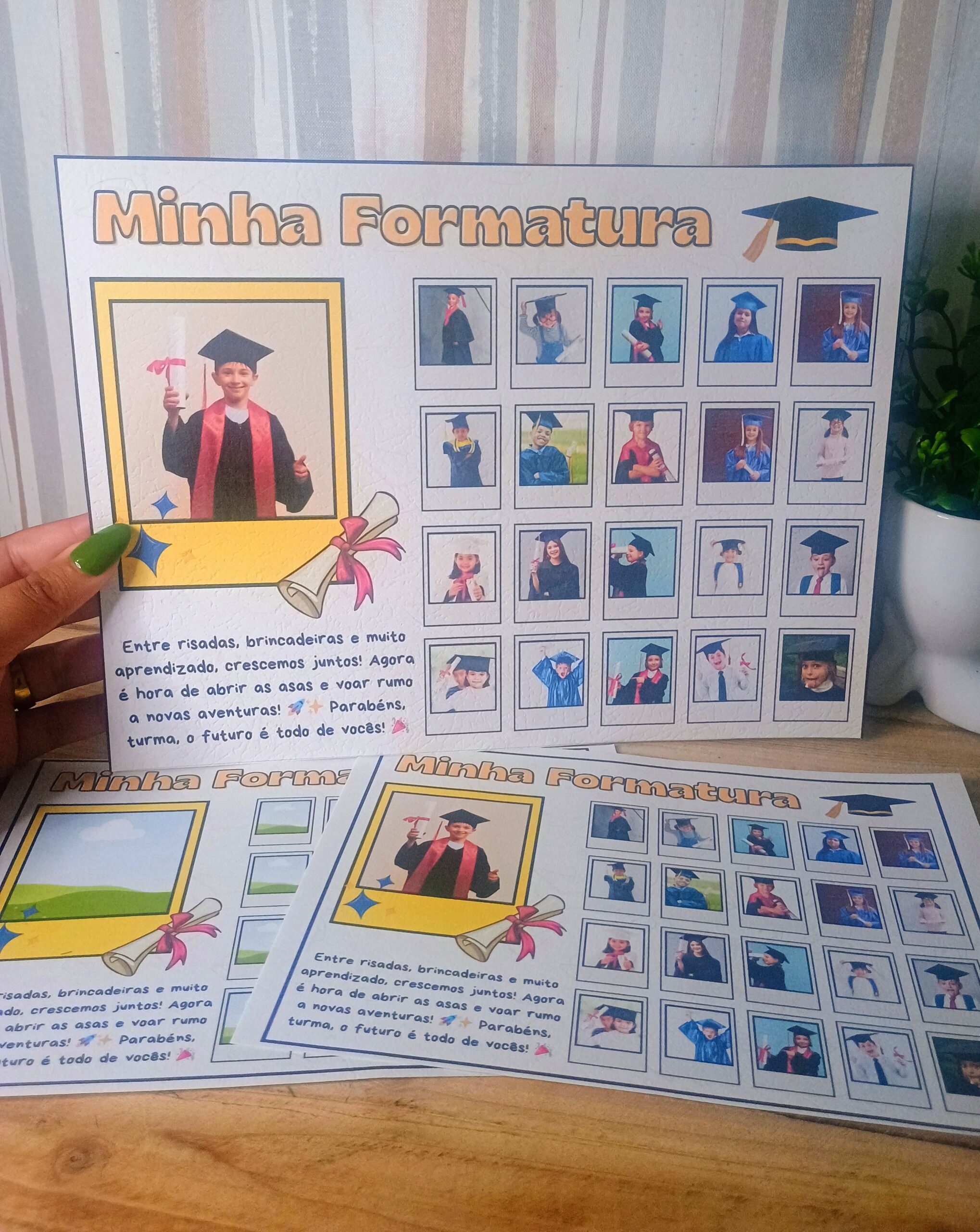 Álbum minha turma / álbum formatura / minha formatura – PDF para Imprimir — capa do material