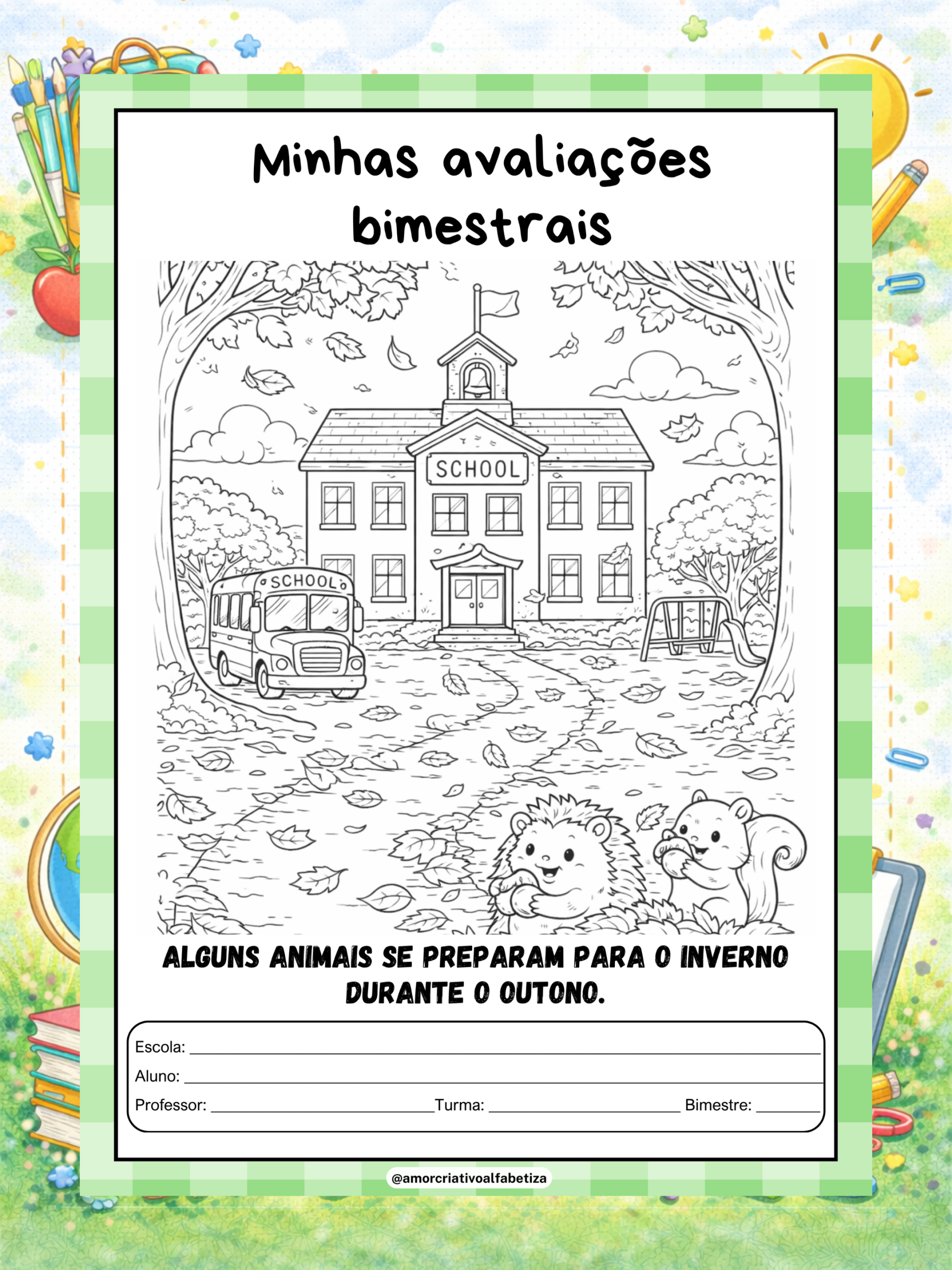 Alças e capas para avaliações – Tema outono – PDF para Imprimir — amostra 3: 👩🏫 Indicado para: Alças e capas para avaliações – Tema outono – PDF para Imprimir — amostra 3: 👩🏫 Indicado para:
