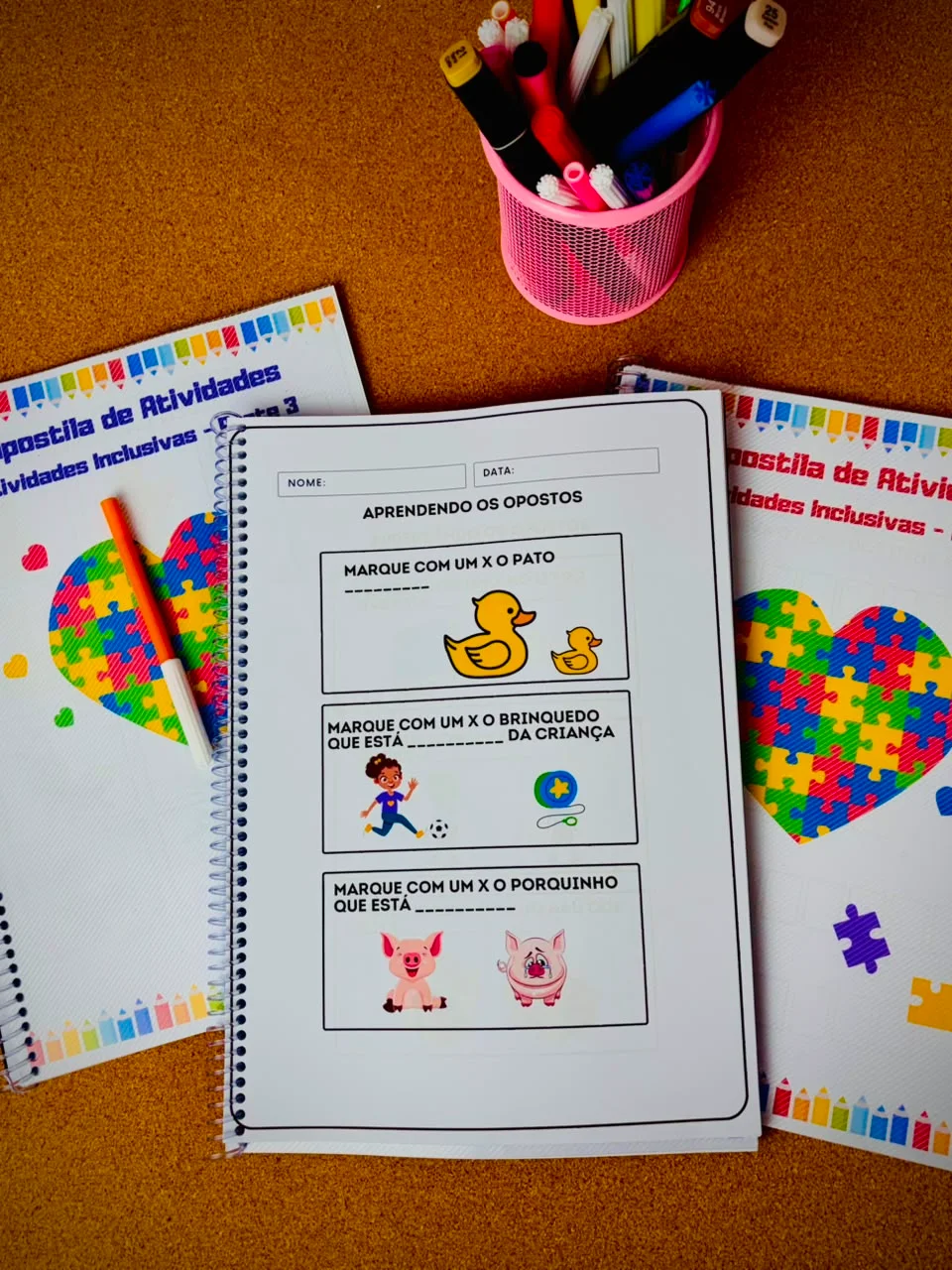 Alfabetização- Apostila de Atividades Inclusivas! — amostra 5: 150 páginas de atividades inclusivas para desenvolver… Alfabetização- Apostila de Atividades Inclusivas! — amostra 5: 150 páginas de atividades inclusivas para desenvolver…