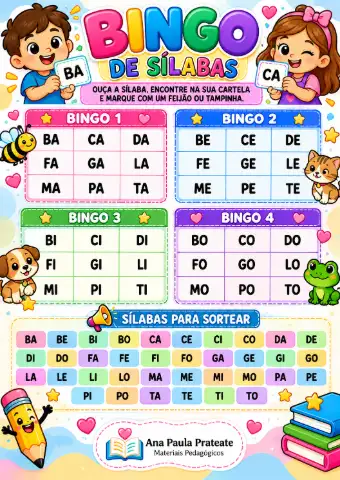 Alfabetização: apostila de atividades para 1º e 2º ano — amostra 4: Para quem é indicado