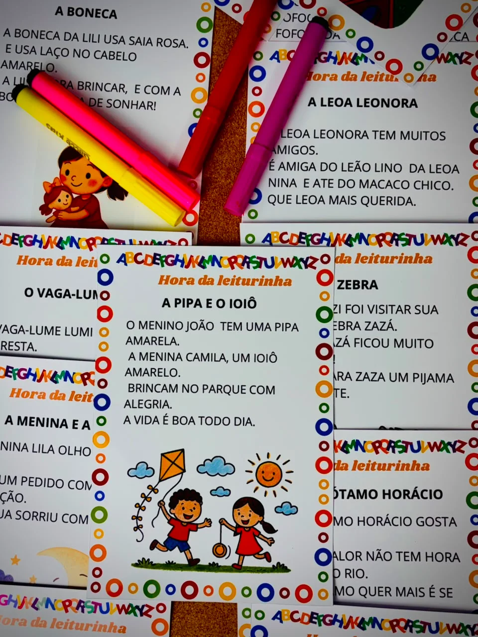 Alfabetização: Hora da Leiturinha — amostra 3: 50 textos ilustrados e curtos para desenvolver a fluência leitora e tornar a… Alfabetização: Hora da Leiturinha — amostra 3: 50 textos ilustrados e curtos para desenvolver a fluência leitora e tornar a…