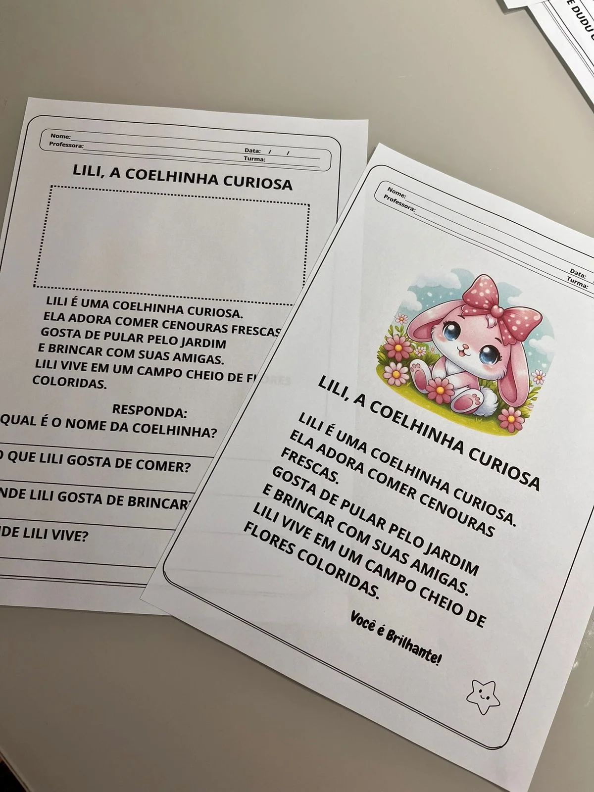 ALFABETIZAÇÃO – PEQUENOS TEXTOS, GRANDES LEITORES 📚💛 — amostra 6: Textos curtos para desenvolver leitura, compreensão e…