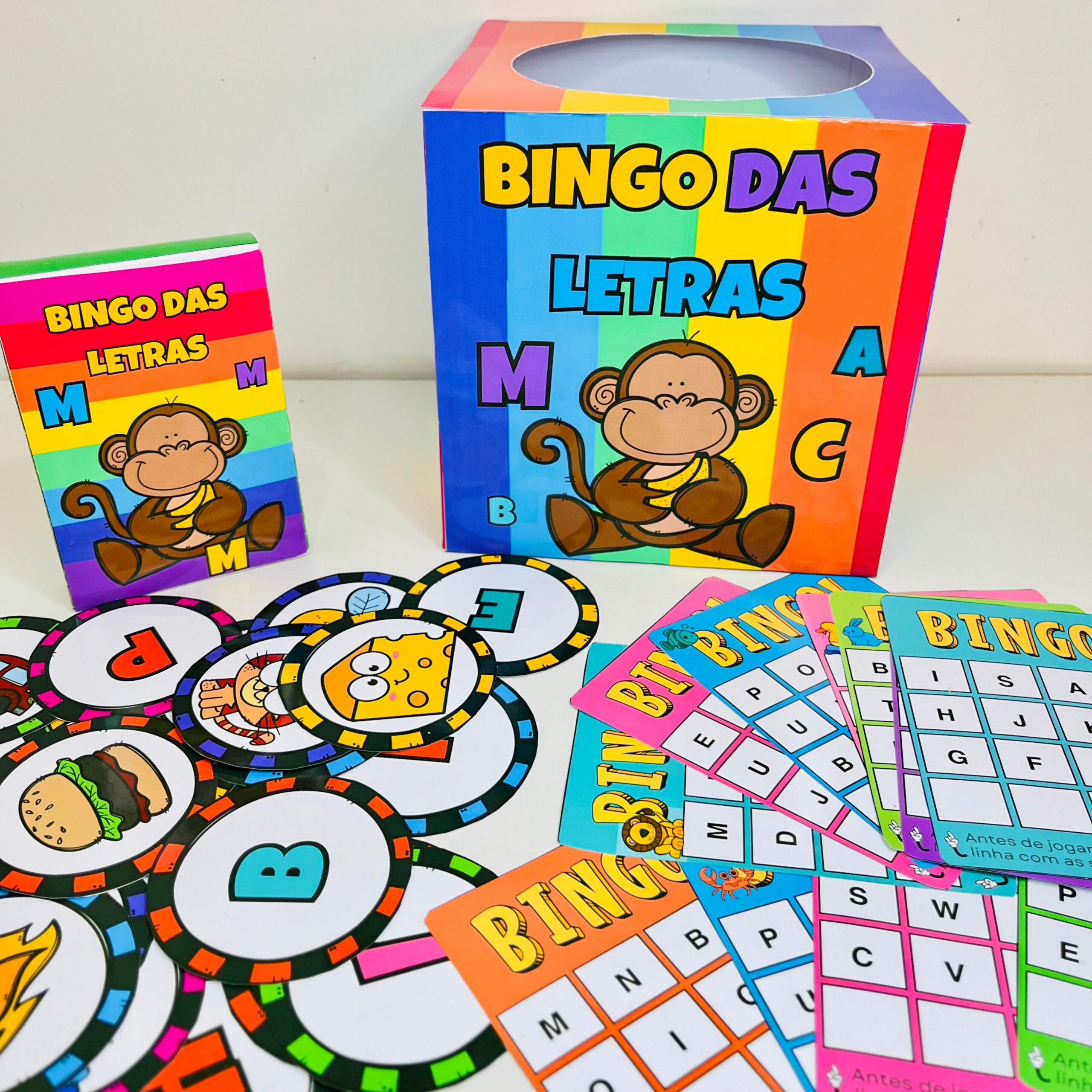 Alfabetizando: bingo das letras | Alfabetização — capa do material