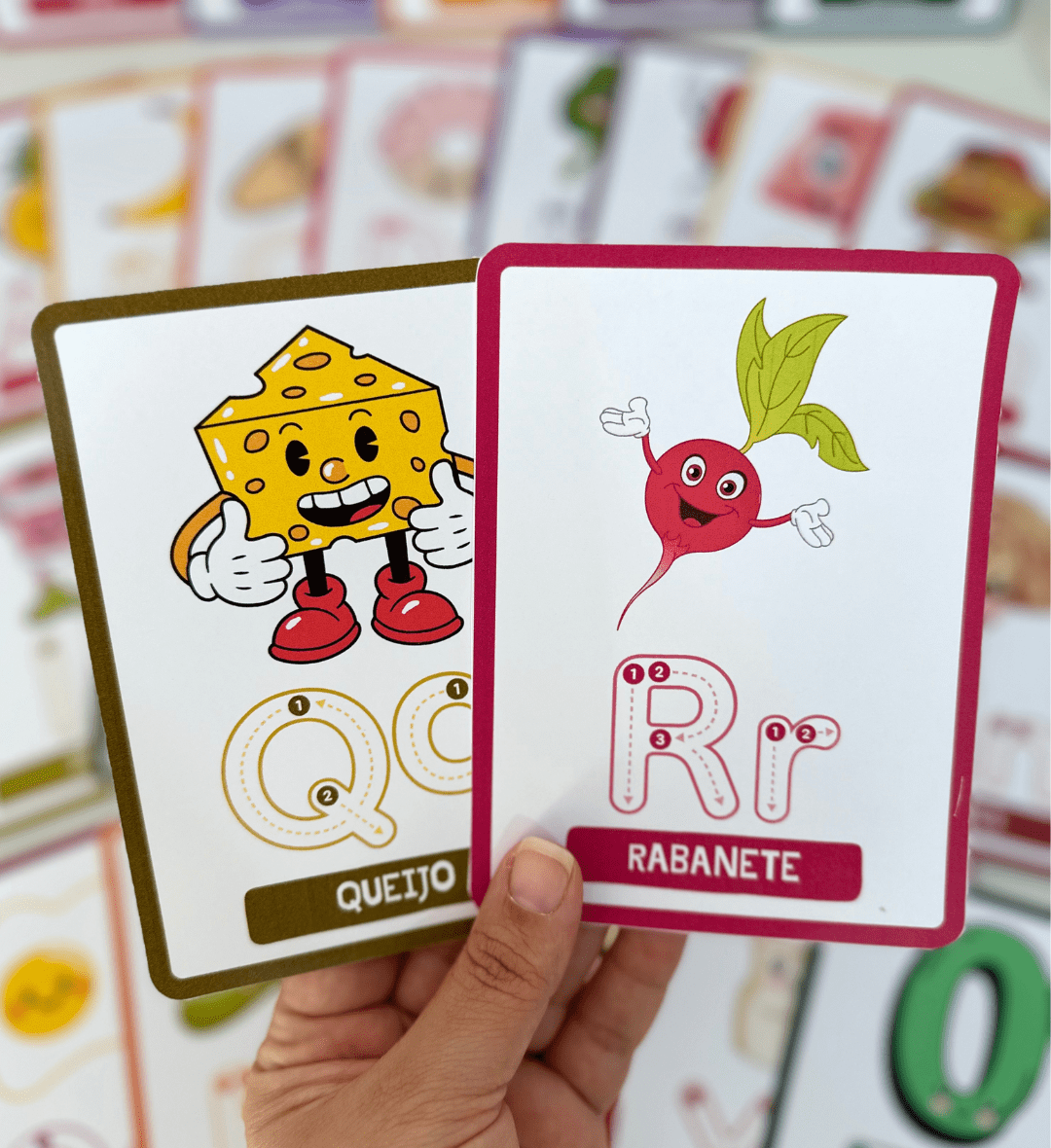 Alfabeto Animado em PDF: 26 fichas para imprimir — amostra 6: Trabalhe o alfabeto, a coordenação motora e a percepção…