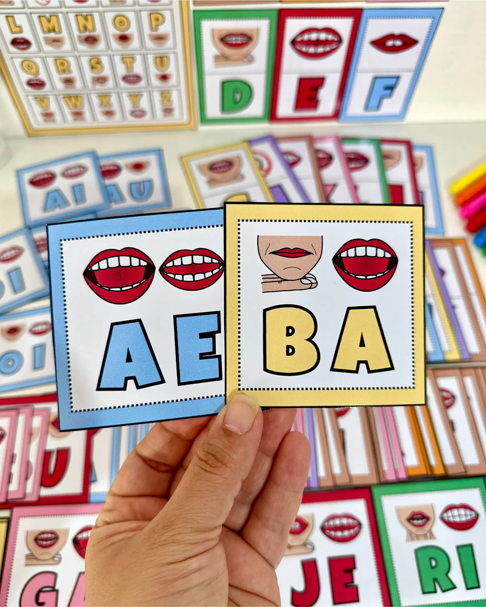 Alfabeto das boquinhas – PDF para Imprimir | Alfabetização — amostra 1: O que vem no material