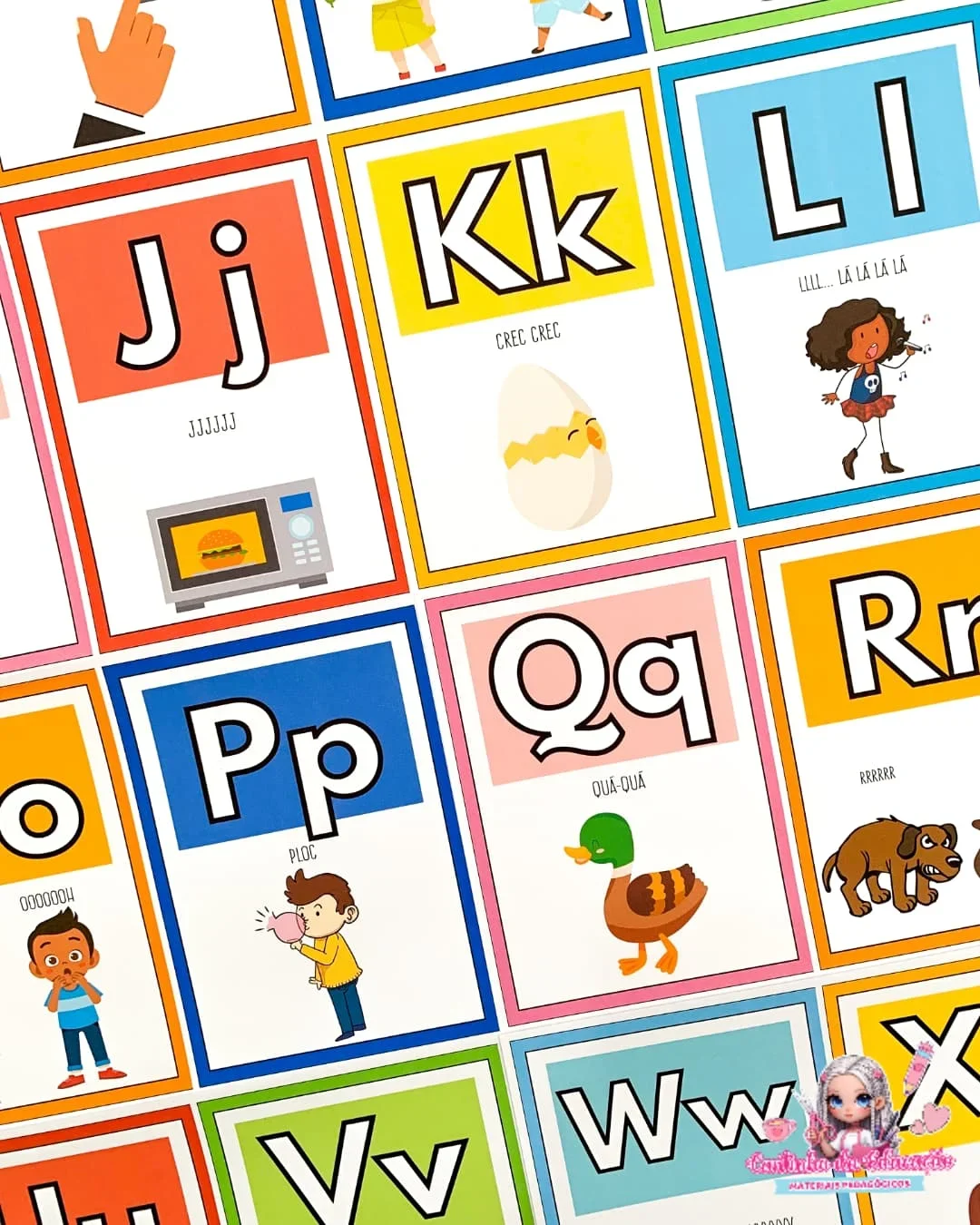 Alfabeto das onomatopeias – Material Pedagógico — amostra 3: ✨ O Alfabeto de Parede das Onomatopeias é uma abordagem…