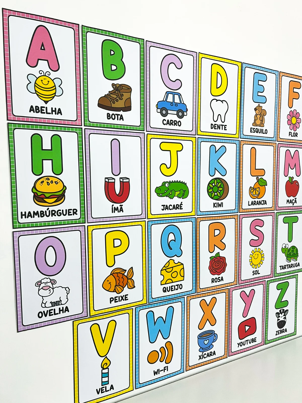 Alfabeto de Parede Ilustrado | Educação Infantil — amostra 2: Para quem é indicado
