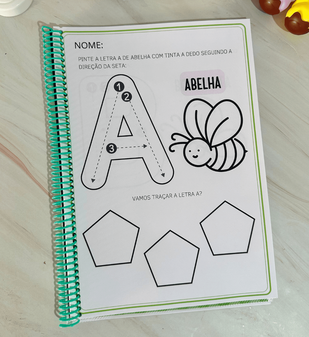 Alfabeto dos Animais em PDF para Imprimir e Alfabetizar — amostra 1: Alfabeto dos Animais: letras e vocabulário na…