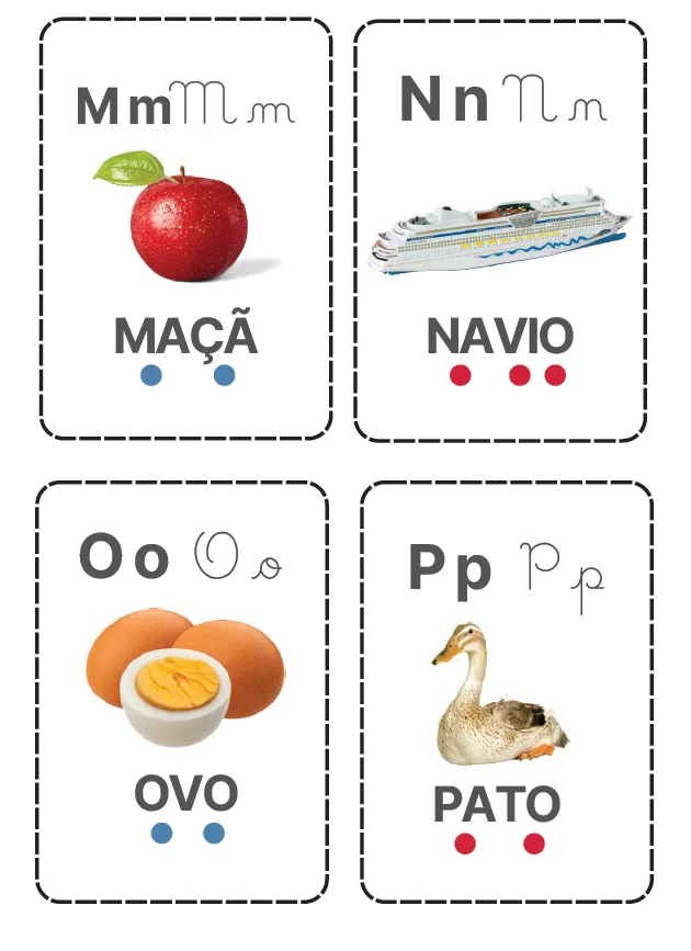 ALFABETO EM 7 CARDS - EDUCAÇÃO INFANTIL E ENSINO FUNDAMENTAL — amostra 1: Um recurso prático para trabalhar letras,…
