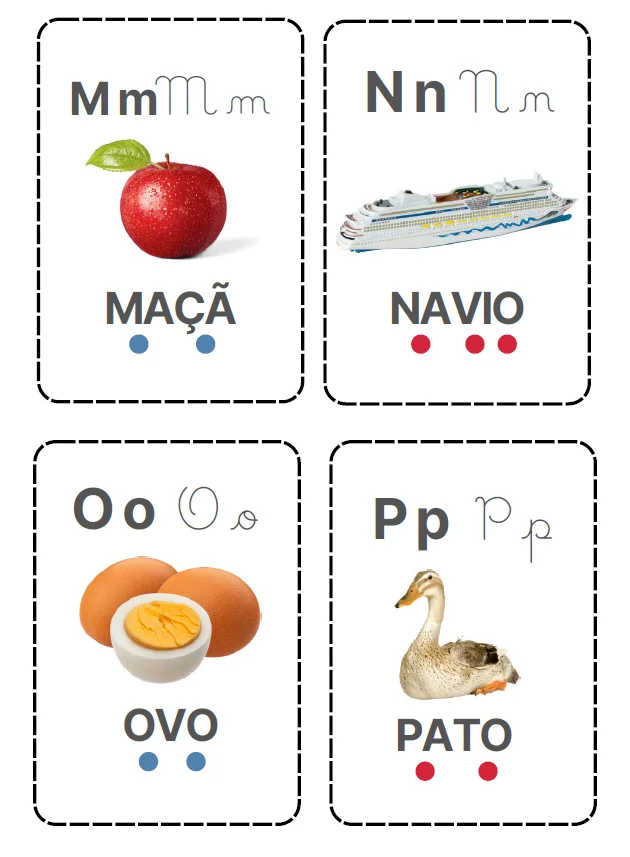ALFABETO EM 7 CARDS - EDUCAÇÃO INFANTIL E ENSINO FUNDAMENTAL — amostra 4: Um recurso prático para trabalhar letras,…