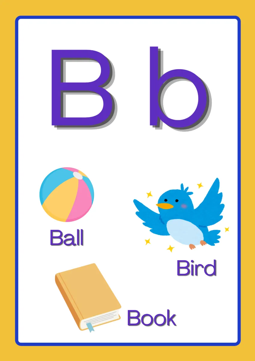 Alfabeto em Inglês Flashcards The Alphabet Educação infantil — amostra 3: Flashcards divertidos e envolventes do alfabeto,…