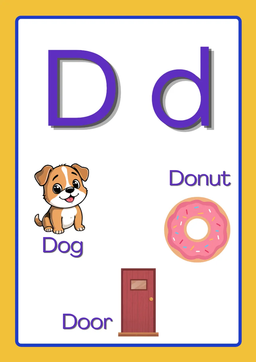 Alfabeto em Inglês Flashcards The Alphabet Educação infantil — amostra 5: Flashcards divertidos e envolventes do alfabeto,…