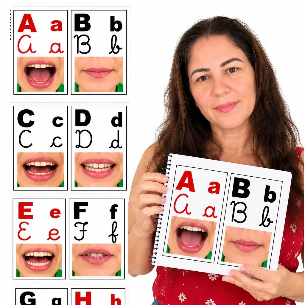 Cartazes do Alfabeto Fônico com Boquinhas – PDF para Imprimir — amostra 3: Como utilizar