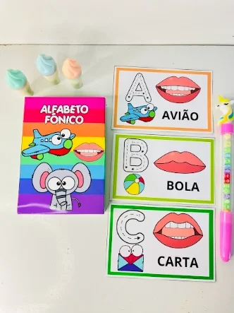 Alfabeto fônico — amostra 3: 👄ALFABETO FÔNICO Após muitos pedidos lhe trago o arquivo alfabeto fônico, o mesmo é um método…